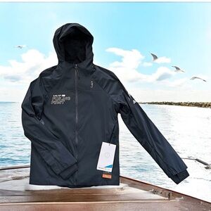 NWT MUSTANG SURVIVAL Women’s Torrens Black Hooded Thermal Performance Jacket S